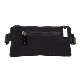 AIKO BANASOIBLACK Belt bag Silk Black