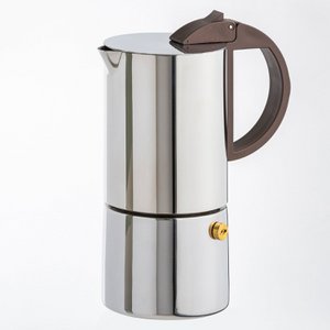 CHICCA - Espresso maker, stainless steel, 6 cups