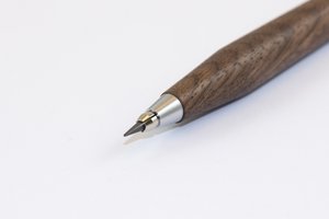 Mechanical pencil (lead pencil) 2mm made of walnut