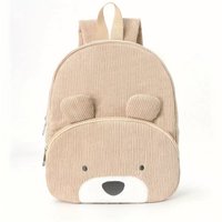 Corduroy children's backpack with cute bear - perfect for small discoverers!