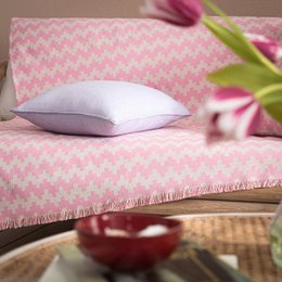 Überwurf GOFIS HOME Sommerwellen Gum Pink 466/ 23