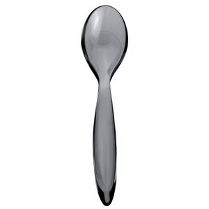 Egg spoon PICO, black, 12.5 cm