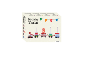 Geburtstagszug (inklusive skandinavischer Flaggen)