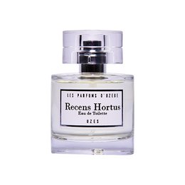 Recens Hortus Eau de Toilette 50 ml, a floral and woody fragrance with notes of bergamot, jasmine, and cedarwood.