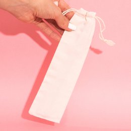Mulepose til makeupbørster, sugerør og mere