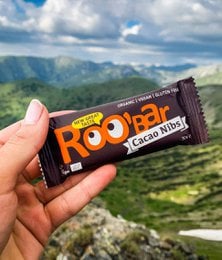 Cacao Nibs Bar, organic, Roobar, 30g