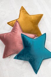VELVET STAR PILLOW (9 colours) S size