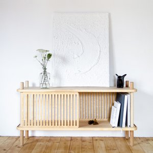 Massief houten dressoir | rekkensysteem | hout