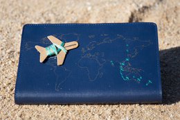 Cuaderno de Viaje Stitch Azul Marino