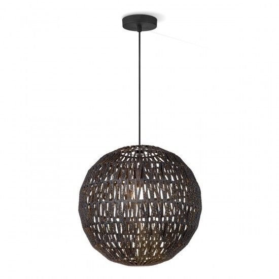 Furny hanglamp rope zwart