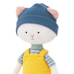 Katoen zacht speelgoed, Cotti Motti - Nicky the Cat (30 cm)