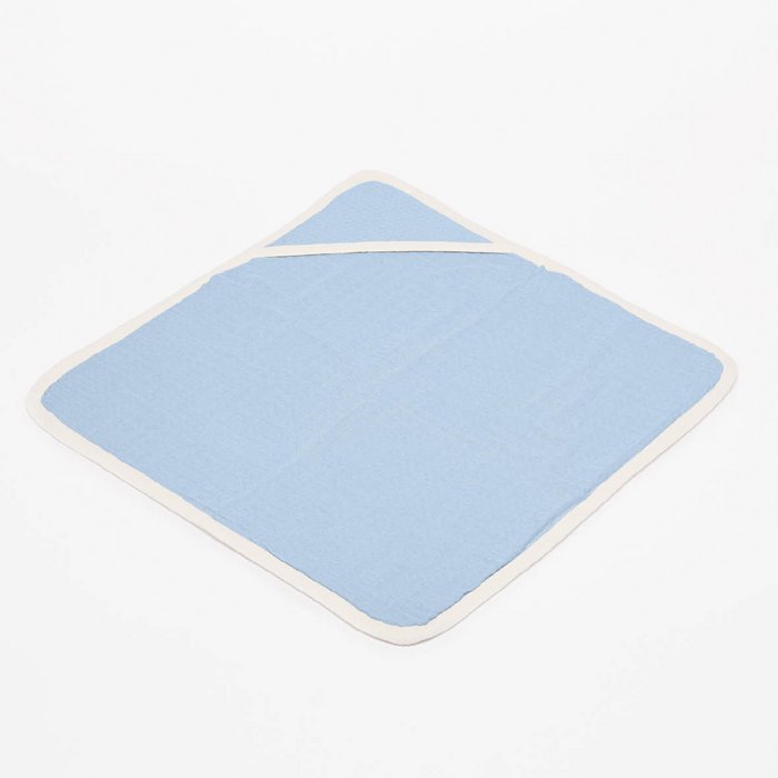 Badcape light blue - Soft Dots