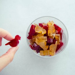 Bonbons aux framboises et aux baies de Goji