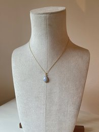 Gem Candy | Blue Chalcedony Necklace