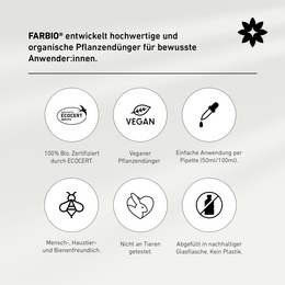 100ml FARBIO® organisk gødning til grønne planter