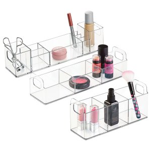 iDesign - Clarity 12 inch Multi Level Organiser - Transparant