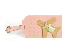 Stitch Bagagemærke - Pink