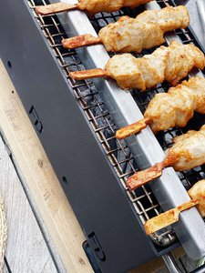 Yakitori bars - stainless steel