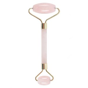 Gem Roll-On Facial Massager - Rose Quartz