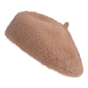 Muts Kind Ø 23x3 cm Beige Synthetisch Kindermuts