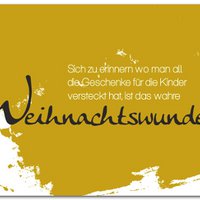 Postkarte "Weihnachtswunder"