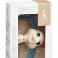 Sophie de giraf dubbele koelbijtring in wit geschenkdoosje