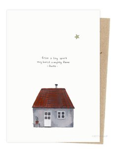 Christmas card | Little house