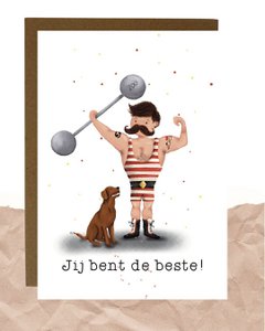 Postcard - You are the best