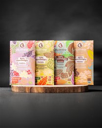 Tablettes de chocolat ChocDelight lot de 4 - sans sucre ajouté I 240 g