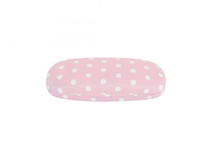 Glasses case Polka dot pink 16x3,5 cm Isabelle Rose