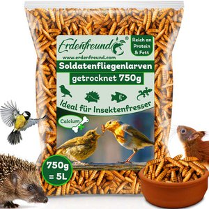 Soldatenfliegenlarven getrocknet 5L