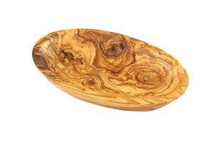 Schälchen oval mittel ca. 15 –&nbsp;17 cm x 9 x 4 cm aus Olivenholz