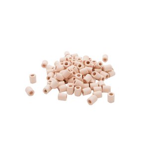 Rosa Keramikperlen - Bulk, Einzelhandel