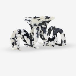 Hårklemme - Grand Wave Black Marble