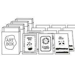 DIY Mini Art - Dream Big (4 stk)
