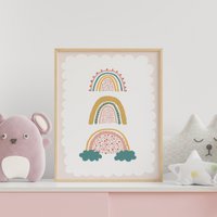Poster | Mint | Rainbows