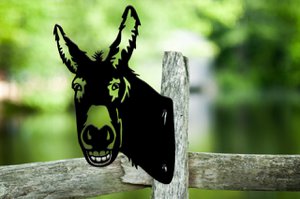 Peekaboo Donkey/ Donkey Beppo, 141643, Black, 20.9x30.9x0.2cm