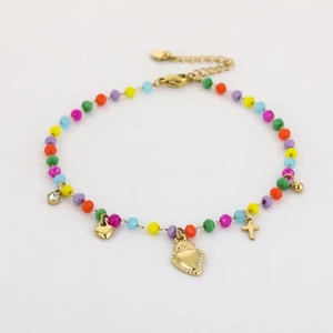 Kleurvol enkelbandje JE17248 - GOLD