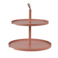 BIG HUG CAKE STAND 2 LEVEL - clay