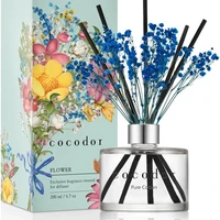 Cocodor Bloemenverspreider_ PURE COTTON_120ml & 200 ml_BLAUWE bloemen