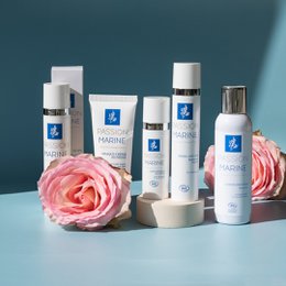 ZACHTE REINIGINGSLOTION MET MARIENE ACTIEVE INGREDIËNTEN EN ROZENWATER 125ML