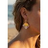 Boucles d'oreilles en acier inoxydable