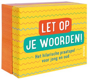 Let op je woorden! - doos met kaarten