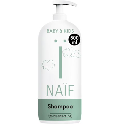 Naïf Voedende Shampoo voor Baby & Kids 500ml