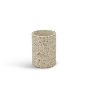 Toothbrush holder stonerazzo pink 8,5x9,5cm