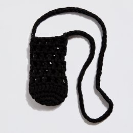 “Athena” håndlavet crossbody flaskeholder lavendel