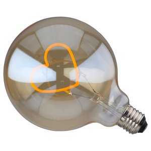 Lampen (LED) Hart Orange H. 17 cm, PU 2