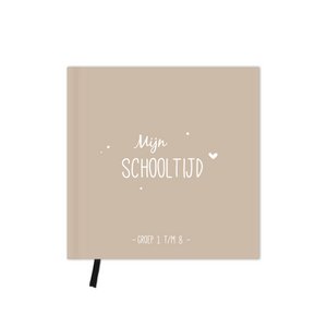 Meine Schulzeit l Schulbuch l beige | Sand | nackt
