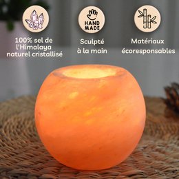 Bougeoir 900g rond