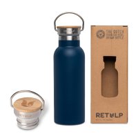Double-walled leak-proof thermos bottle 500 ml Blue